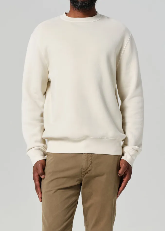 Men Shirts Citizens Of Humanity Vintage Crewneck Sweatshirt In Abalone