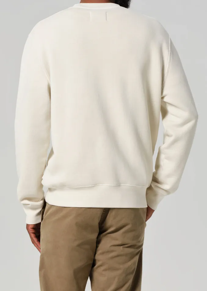 Men Shirts Citizens Of Humanity Vintage Crewneck Sweatshirt In Abalone