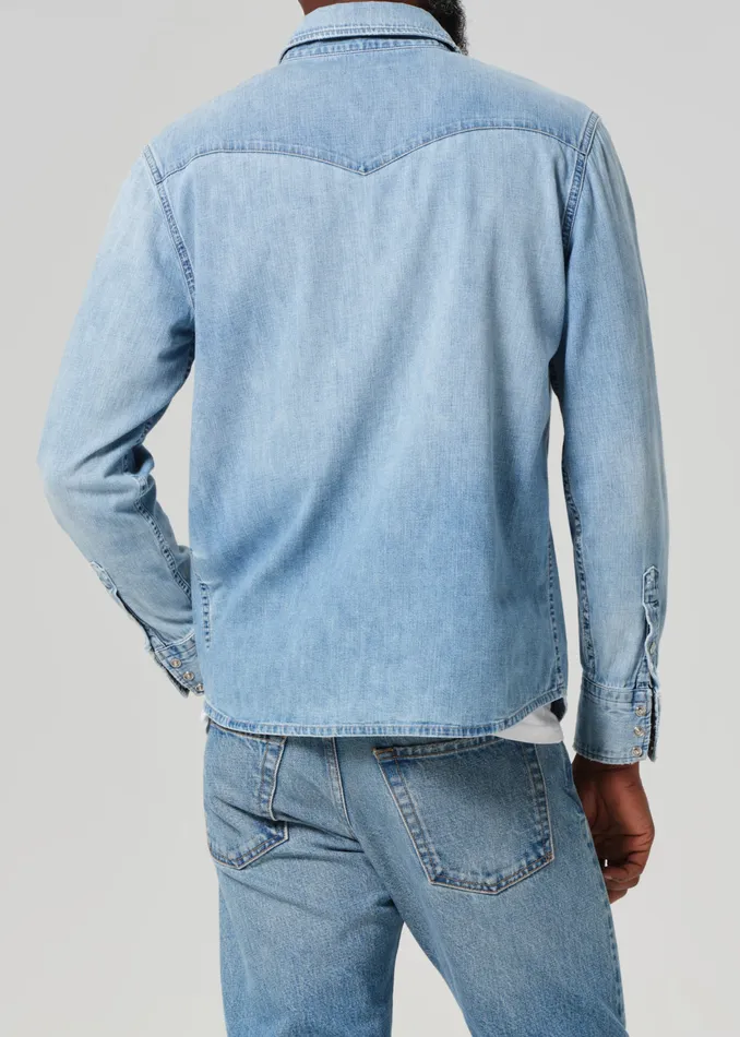Men Shirts Citizens Of Humanity Western Shirt In Oren
