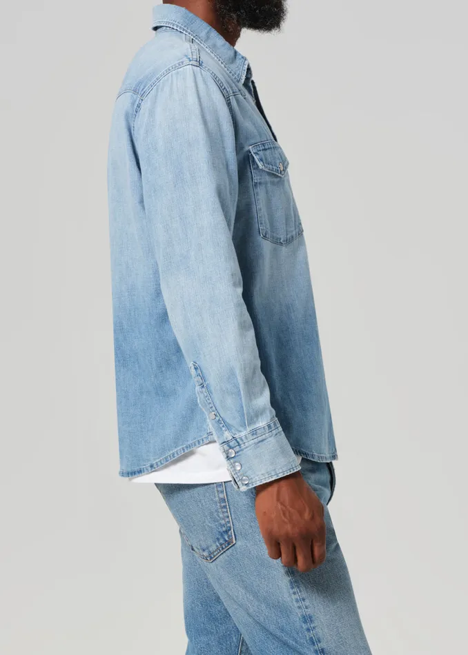 Men Shirts Citizens Of Humanity Western Shirt In Oren