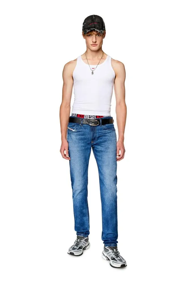 Men Skinny Jeans 1979 Sleenker 0enah Dark Blue Diesel Skinny