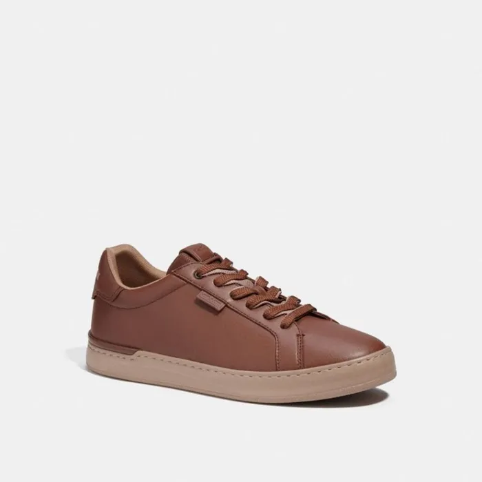 Men Sneakers Coach Lowline Low Top Sneaker Saddle