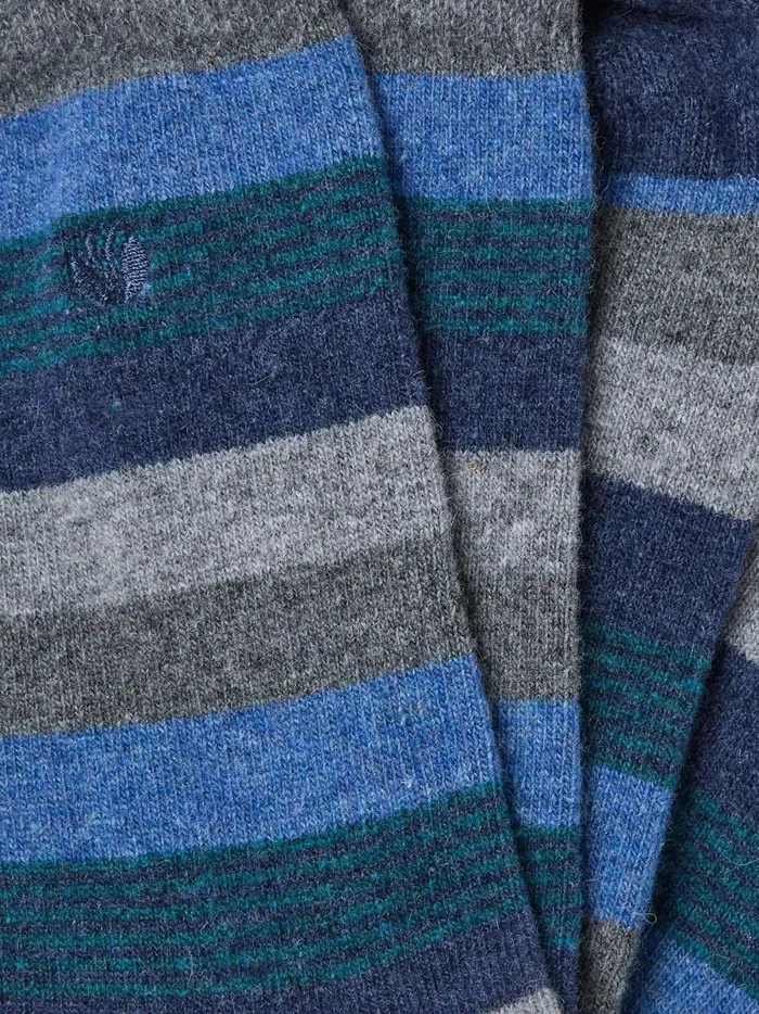 Men Socks Fat Face Grey Merino Wool Blend Socks Men Socks Fat Face Grey Merino Wool Blend Socks