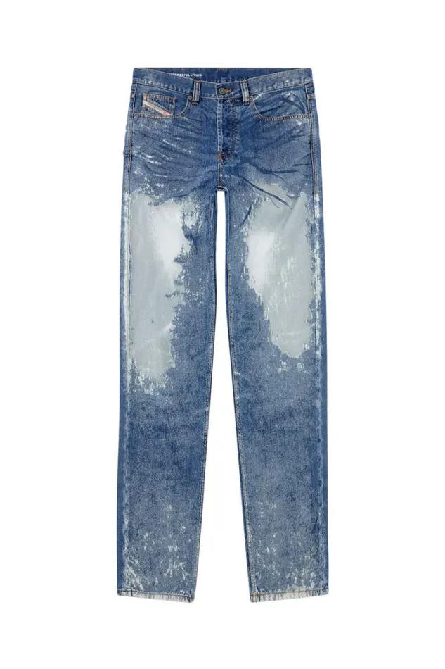 Men Straight Jeans 2010 DMacs 068jh Medium Blue Diesel Straight Men Straight Jeans 2010 DMacs 068jh Medium Blue Diesel Straight