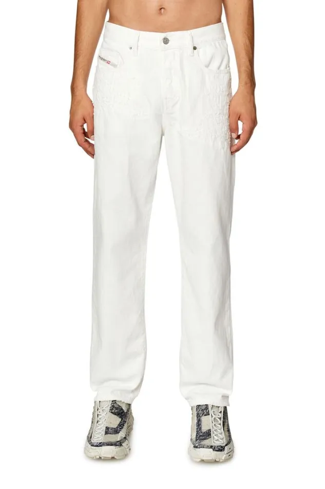 Men Straight Jeans 2020 DViker 068hb White Diesel Straight Men Straight Jeans 2020 DViker 068hb White Diesel Straight