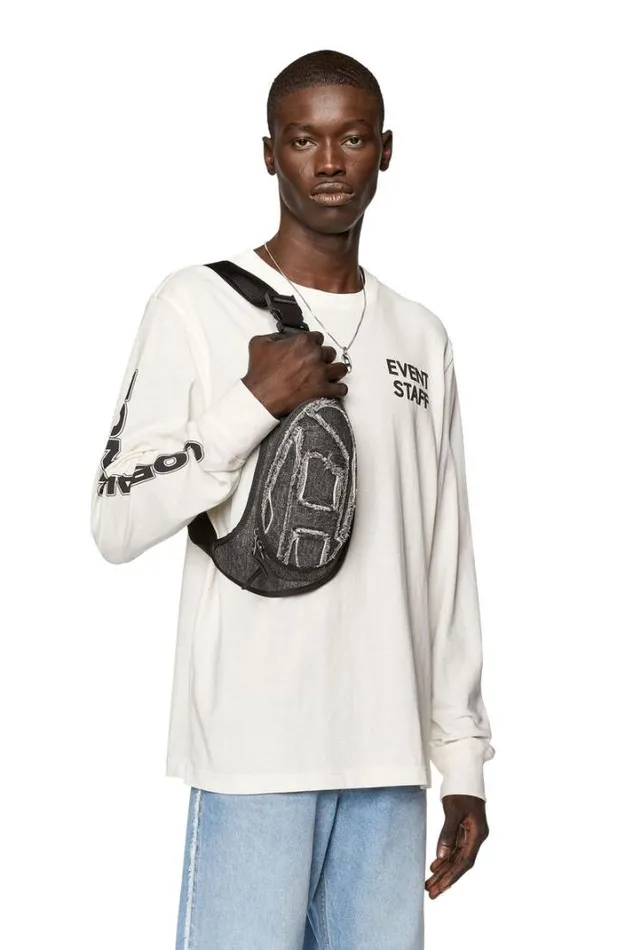 Men TJustLsL3 White Diesel Tshirts Men TJustLsL3 White Diesel Tshirts
