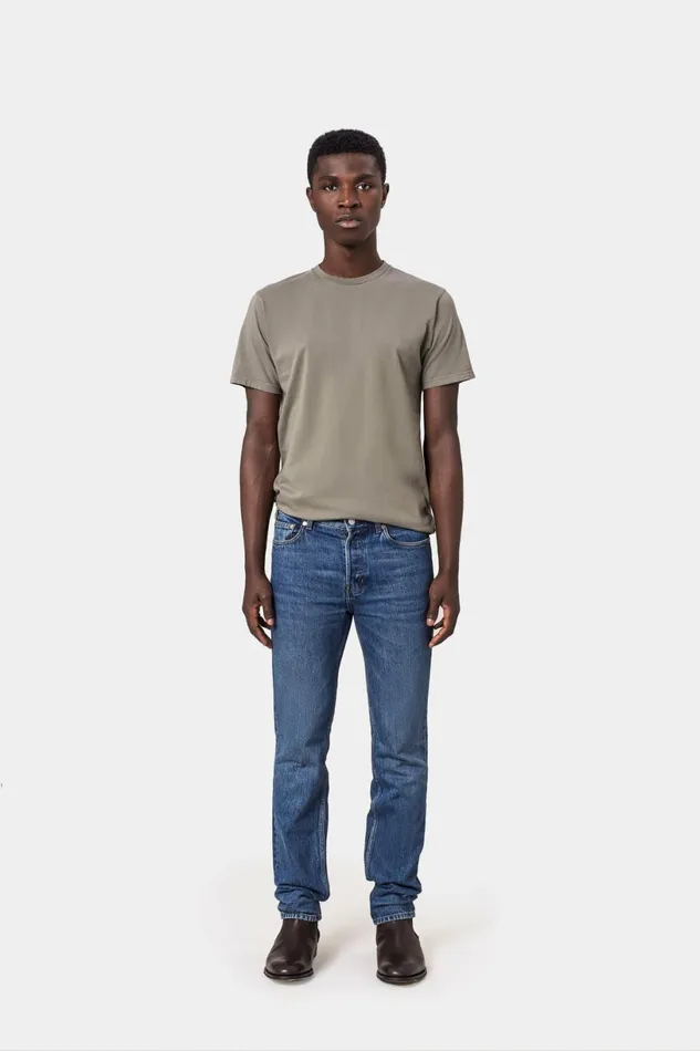 Men TShirts Colorful Standard Classic Organic Tee Marine Blue