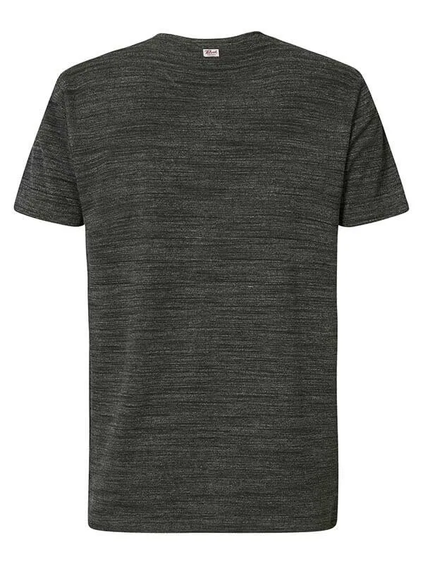 Men TShirts Petrol Industries Melee Pocket VNeck Forest Night