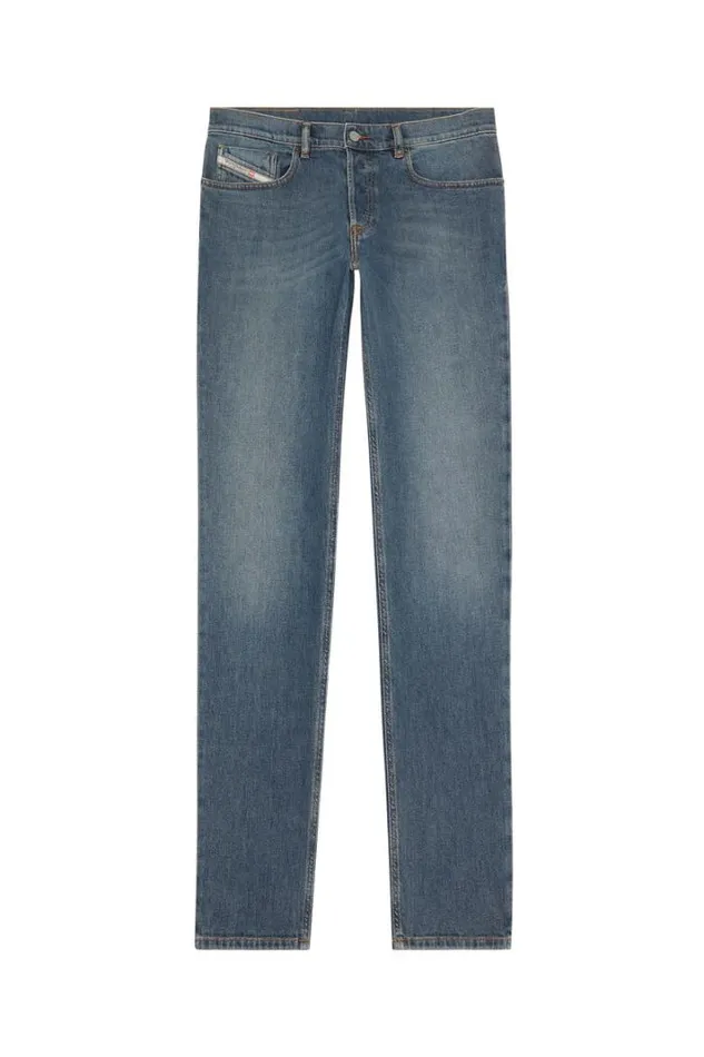 Men Tapered Jeans 2023 DFinitive 09f74 Medium Blue Diesel Tapered Men Tapered Jeans 2023 DFinitive 09f74 Medium Blue Diesel Tapered