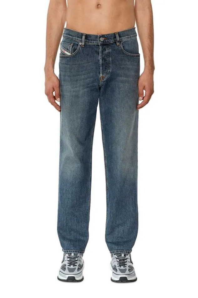 Men Tapered Jeans 2023 DFinitive 09f74 Medium Blue Diesel Tapered Men Tapered Jeans 2023 DFinitive 09f74 Medium Blue Diesel Tapered