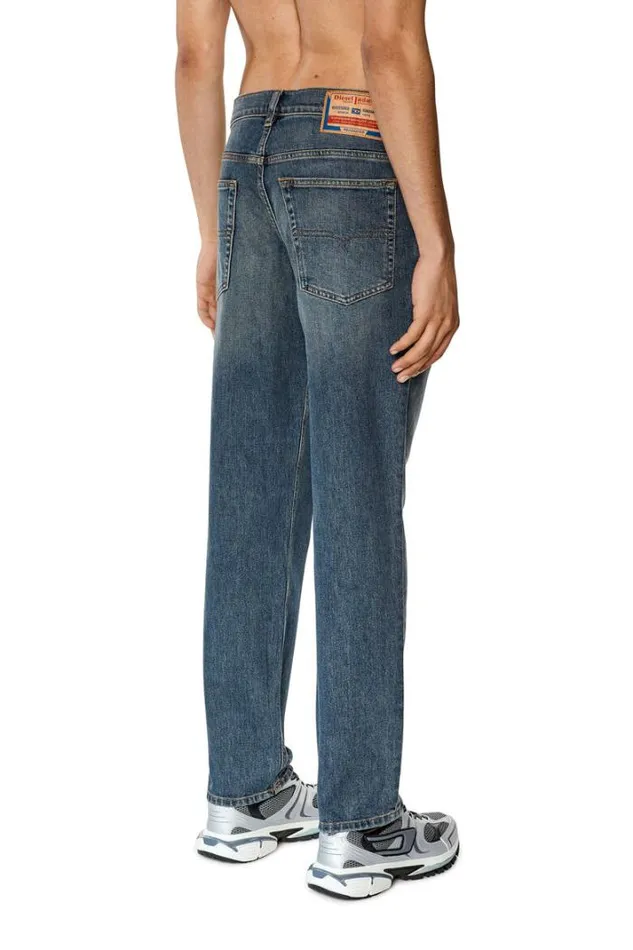 Men Tapered Jeans 2023 DFinitive 09f74 Medium Blue Diesel Tapered Men Tapered Jeans 2023 DFinitive 09f74 Medium Blue Diesel Tapered