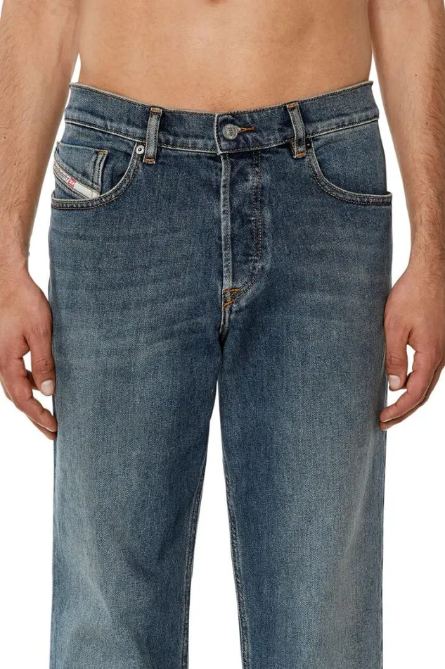 Men Tapered Jeans 2023 DFinitive 09f74 Medium Blue Diesel Tapered Men Tapered Jeans 2023 DFinitive 09f74 Medium Blue Diesel Tapered