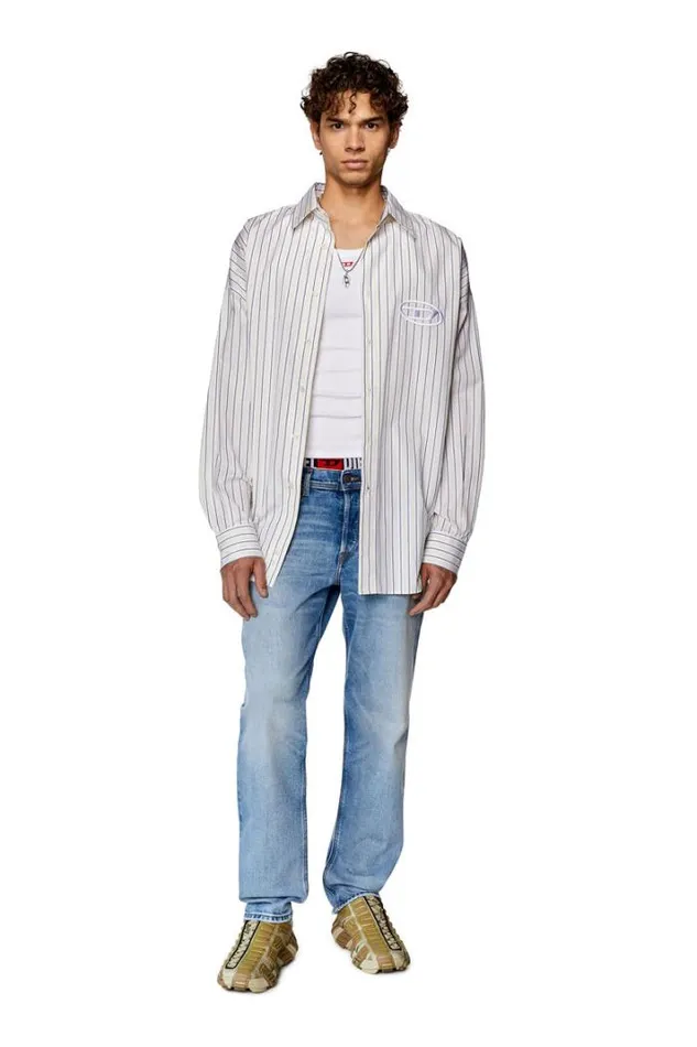 Men Tapered Jeans 2023 DFinitive 09g24 Light Blue Diesel Tapered