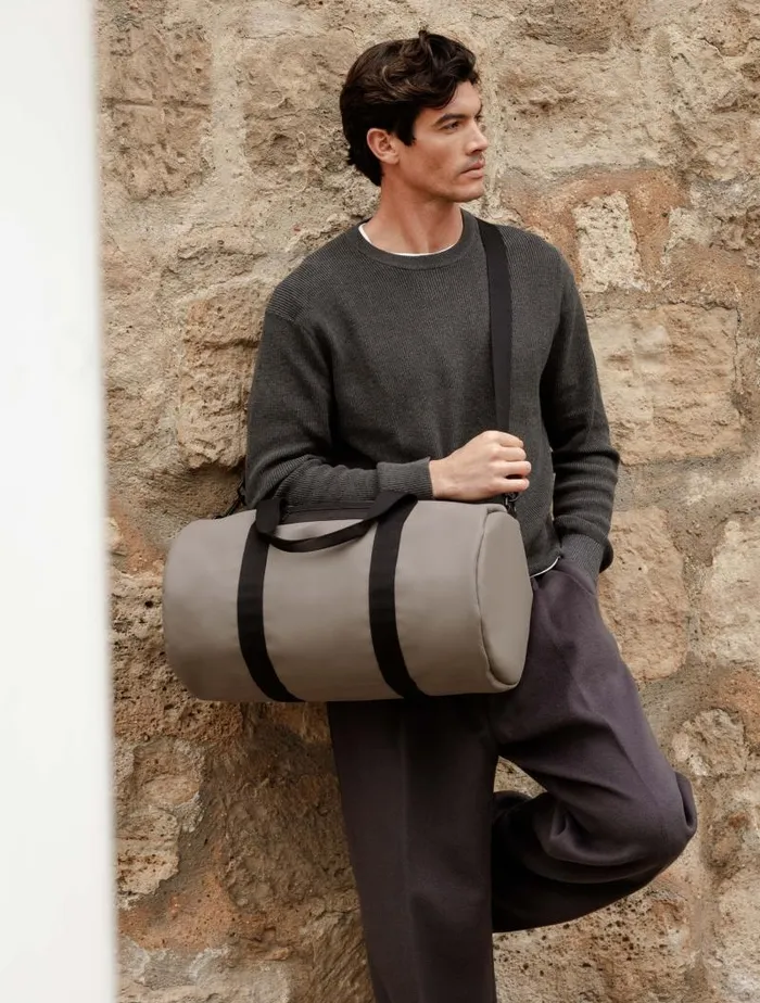 Men Travel Bags Bobbies Garnett Taupe Men Travel Bags Bobbies Garnett Taupe