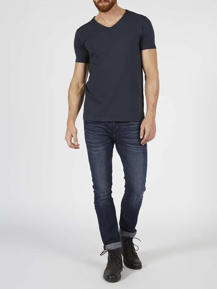 Men Underwear Petrol Industries 2 Pack Basic TShirt VNeck Deep Navy