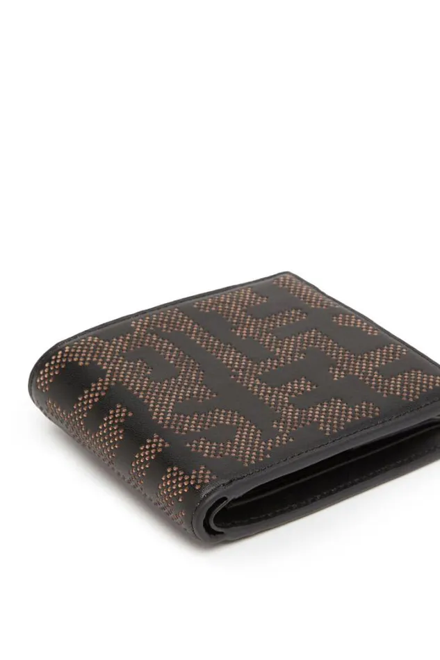 MenWomen BiFold Coin S 3d Black Diesel Wallets MenWomen BiFold Coin S 3d Black Diesel Wallets