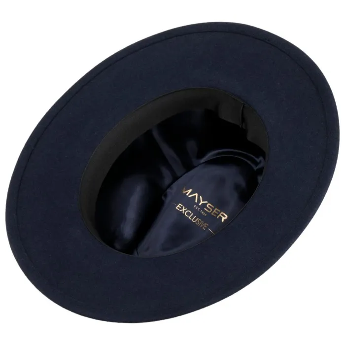 MenWomen Felt Hats Mayser Gedeon Traveller Hair Felt Hat Blue MenWomen Felt Hats Mayser Gedeon Traveller Hair Felt Hat Blue