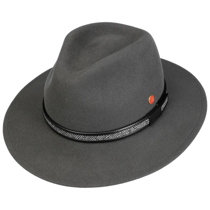 MenWomen Felt Hats Mayser Gedeon Traveller Hair Felt Hat Blue MenWomen Felt Hats Mayser Gedeon Traveller Hair Felt Hat Blue