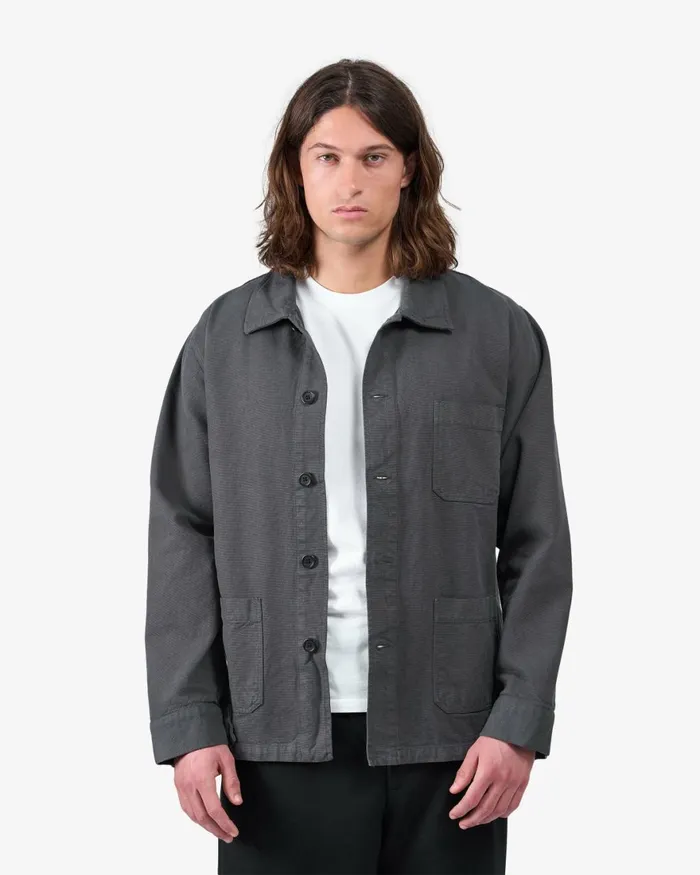 Men Workwear Jackets Colorful Standard Organic Workwear Jacket Dusty Olive