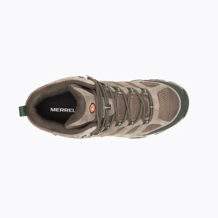 Merrell Boots Men Moab 3 Mid Waterproof Wide Width Boulder