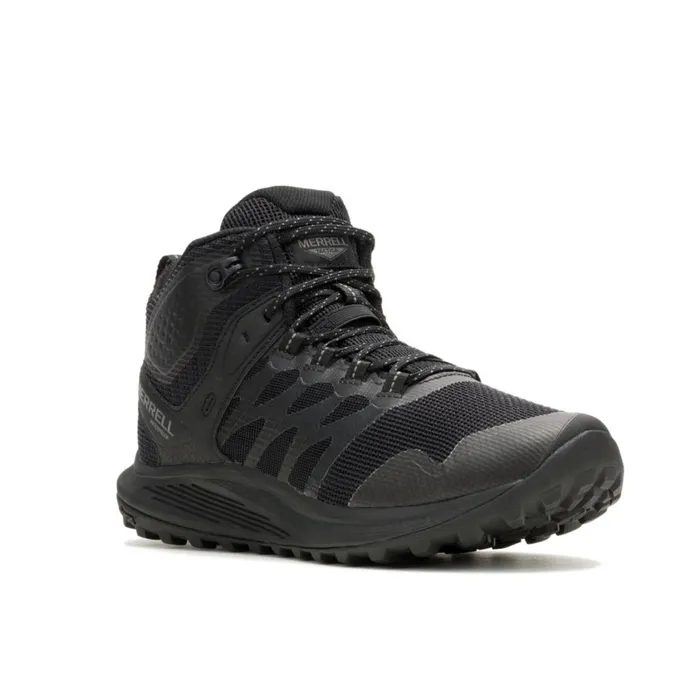 Merrell Boots Men Nova 3 Mid Tactical Waterproof Boot Wide Width Blackcharcoal