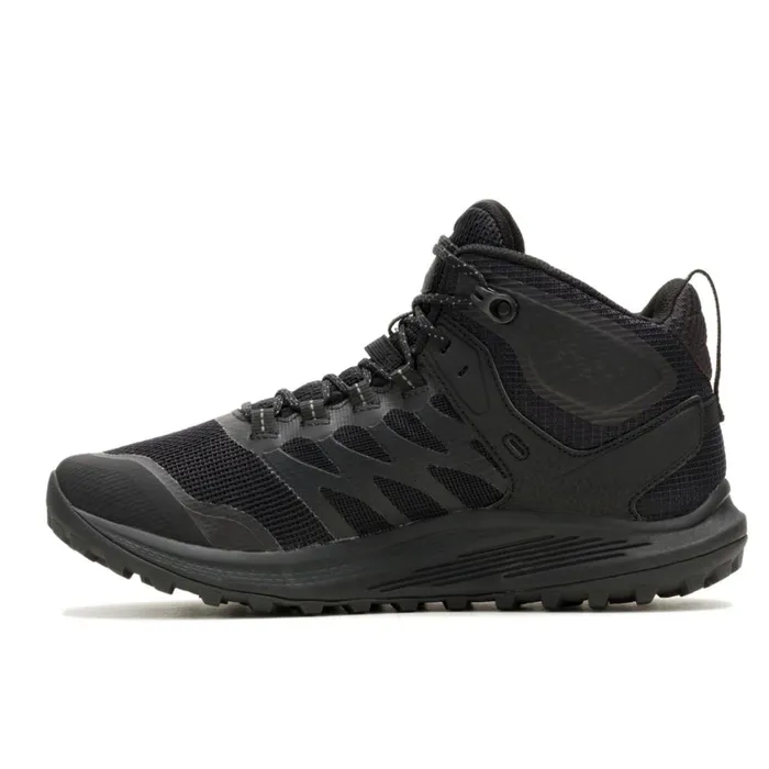 Merrell Boots Men Nova 3 Mid Tactical Waterproof Boot Wide Width Blackcharcoal