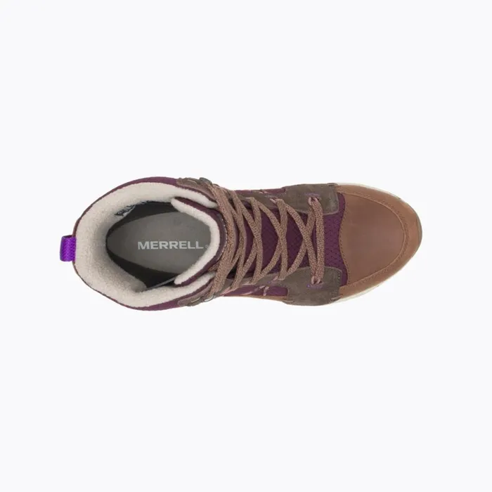 Merrell Boots Women Bravada 2 Thermo Mid Waterproof Burgandy