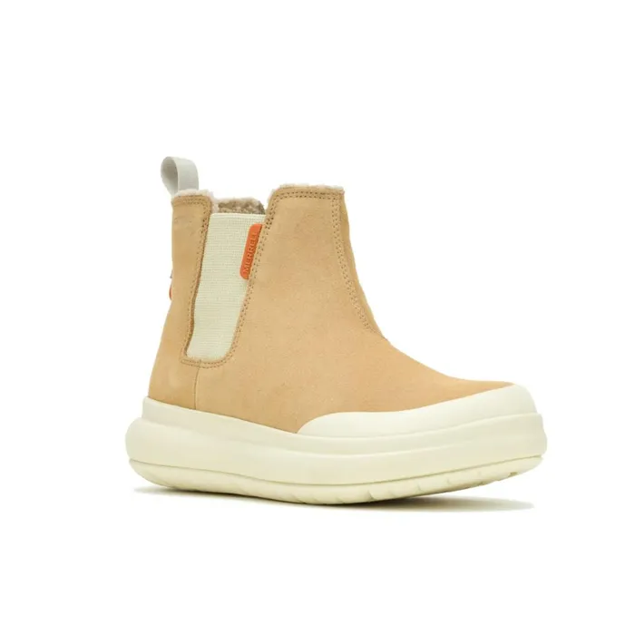 Merrell Boots Women Marquette Thermo Pull On Waterproof Tan