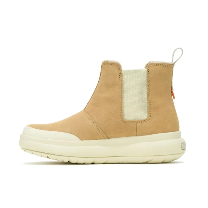 Merrell Boots Women Marquette Thermo Pull On Waterproof Tan