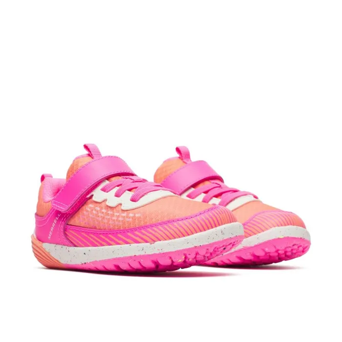 Merrell Easy On Easy Off Kids Little Bare Steps Sport Pinkorange