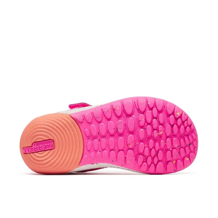 Merrell Easy On Easy Off Kids Little Bare Steps Sport Pinkorange