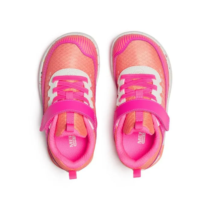 Merrell Easy On Easy Off Kids Little Bare Steps Sport Pinkorange