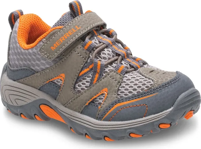 Merrell Easy On Easy Off Kids Little Trail Chaser Jr Shoe Gunsmoke