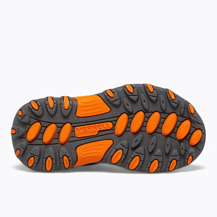 Merrell Easy On Easy Off Kids Little Trail Chaser Jr Shoe Gunsmoke
