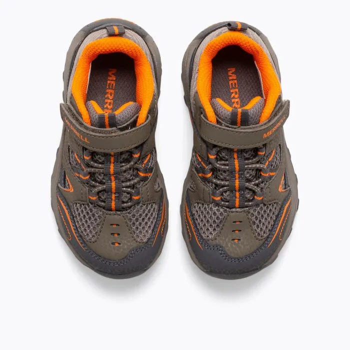 Merrell Easy On Easy Off Kids Little Trail Chaser Jr Shoe Gunsmoke