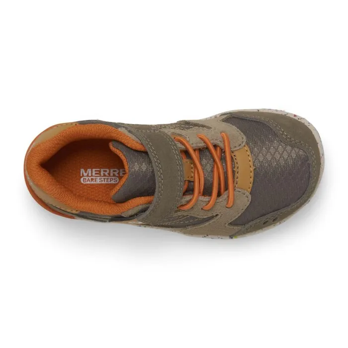 Merrell Sneakers Kids Little Bare Steps A83 Sneaker Gunsmoketaupe