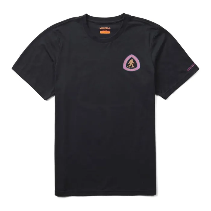 Merrell Tops Men Bigfoot Trail Tee Black