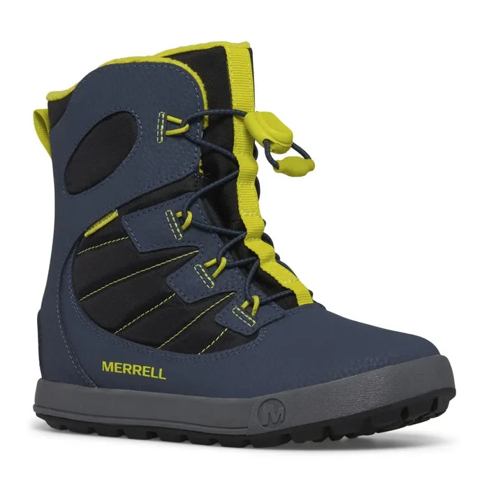 Merrell Winter Boots Kids Big Snow Bank 40 Waterproof Boot Navylime