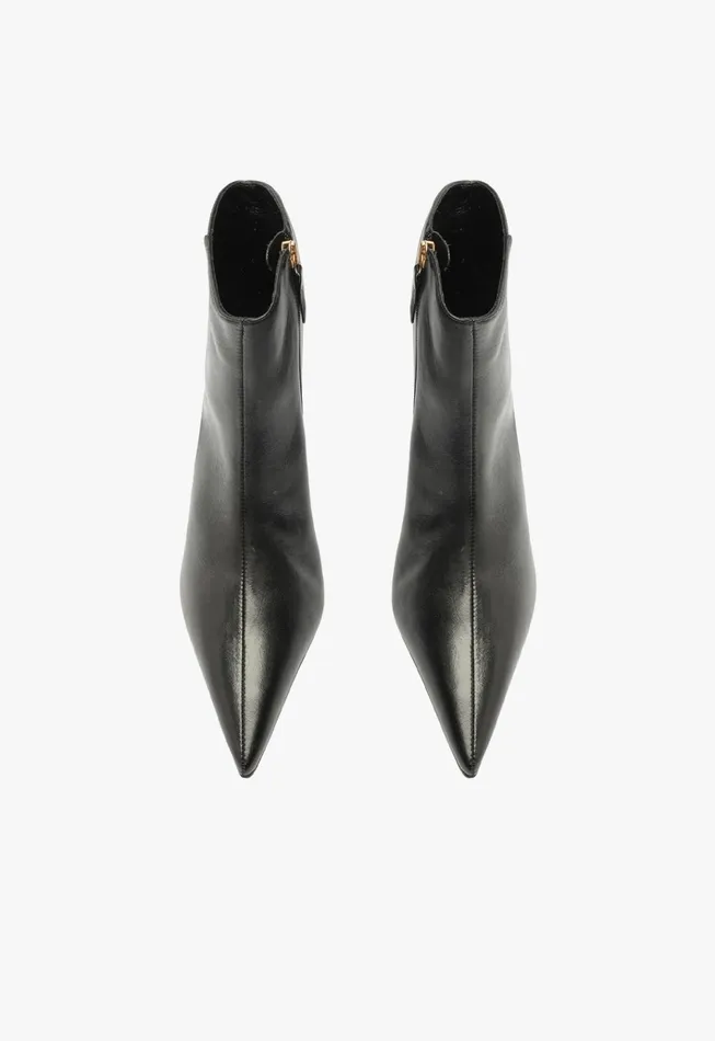 Mikki Mid Bootie Black Women Schutz Shoes Booties