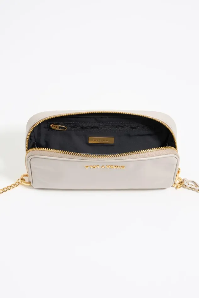 Mini Offwhite Leather Crossbody Bag Off White Women Bimba Y Lola Crossbody Bags Mini Offwhite Leather Crossbody Bag Off White Women Bimba Y Lola Crossbody Bags