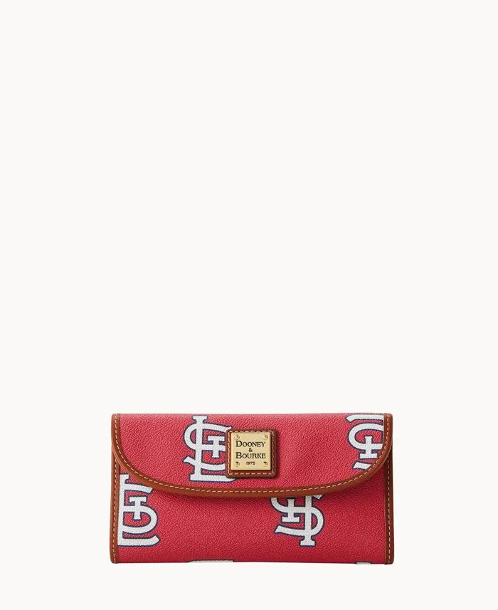 MLB Cardinals Continental Clutch Cardinals ManWoman Dooney and Bourke Wallets