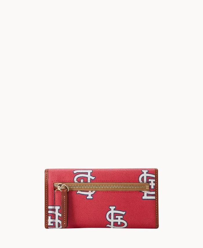MLB Cardinals Continental Clutch Cardinals ManWoman Dooney and Bourke Wallets MLB Cardinals Continental Clutch Cardinals ManWoman Dooney and Bourke Wallets