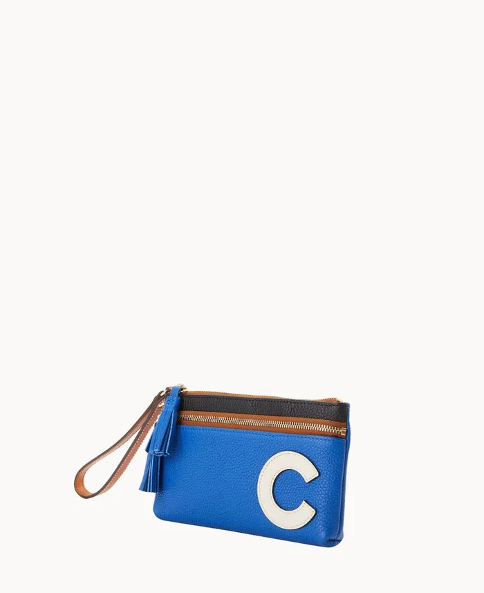 MLB Cubs Double Zip Wristlet Cubs ManWoman Dooney and Bourke Wallets MLB Cubs Double Zip Wristlet Cubs ManWoman Dooney and Bourke Wallets