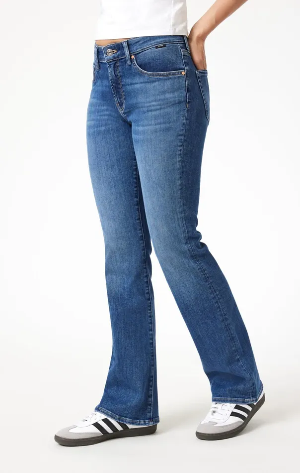 Molly Bootcut In Mid Brushed Flex Blue Women Mavi Jeans Denim Molly Bootcut In Mid Brushed Flex Blue Women Mavi Jeans Denim
