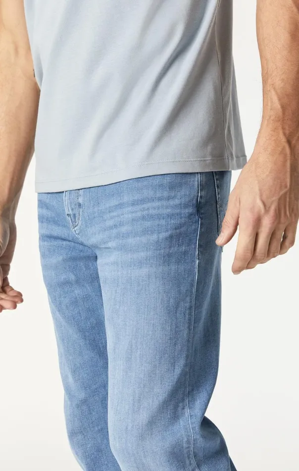 Natural Dyed TShirt In Aluminum Men Mavi Jeans TShirts Natural Dyed TShirt In Aluminum Men Mavi Jeans TShirts