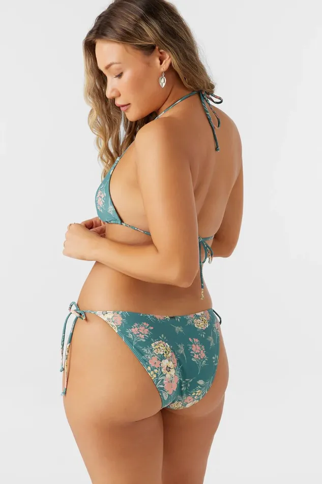 NAYA FLORAL MARACAS MEDIUM BOTTOMS Silver Pine Women O039NEILL Swim