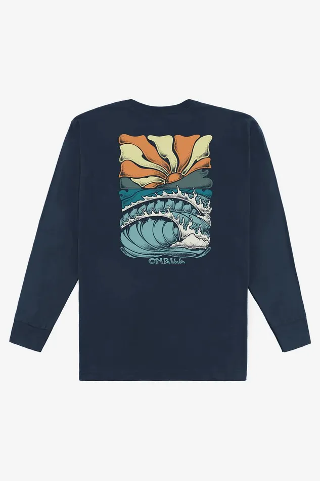 NEW DREAMS STANDARD FIT LONG SLEEVE TEE New Navy Men O039NEILL Clothing