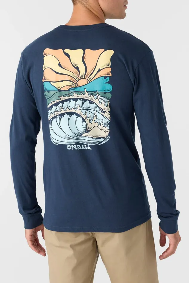 NEW DREAMS STANDARD FIT LONG SLEEVE TEE New Navy Men O039NEILL Clothing