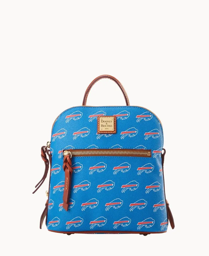 NFL Bills Small Backpack Bills Woman Dooney and Bourke Backpacks