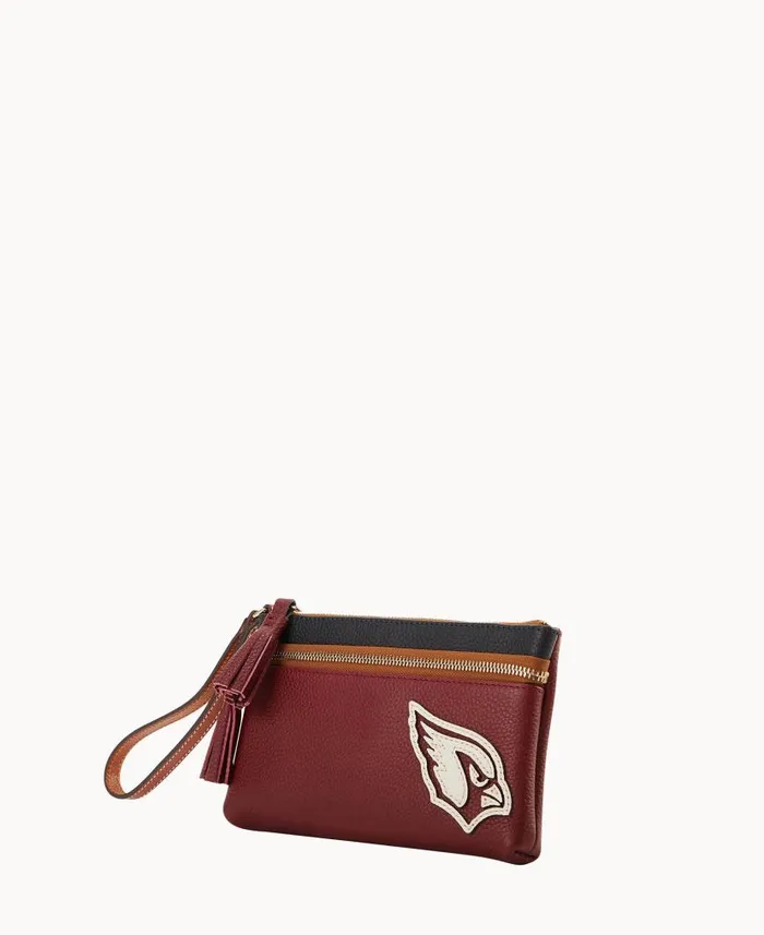NFL Cardinals Double Zip Wristlet Cardinals ManWoman Dooney and Bourke Wallets NFL Cardinals Double Zip Wristlet Cardinals ManWoman Dooney and Bourke Wallets